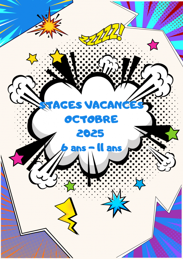 Stages vacances Toussaint 2025 6 -11 ans