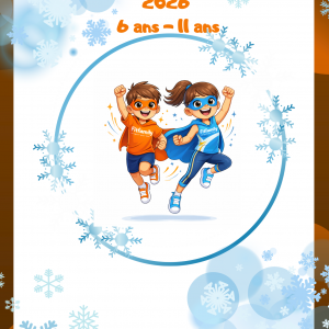 Stages vacances hiver 2026 6 -11 ans
